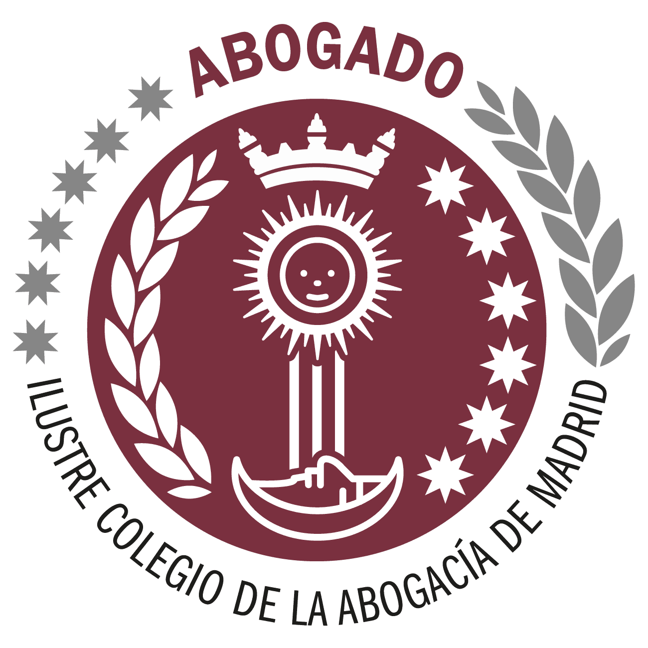 Sello oficial del Ilustre Colegio de la Abogacía de Madrid